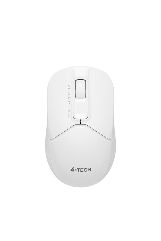A4Tech - FG12s Silent Wireless Mouse - white