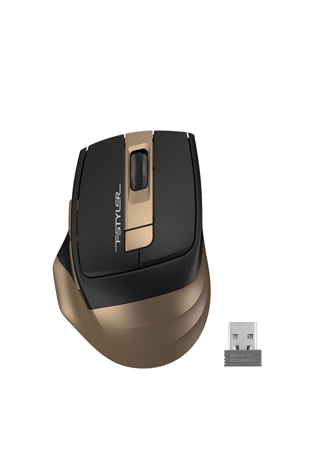 A4Tech - FG35 Nano. Rec. Optical Mouse - bronze