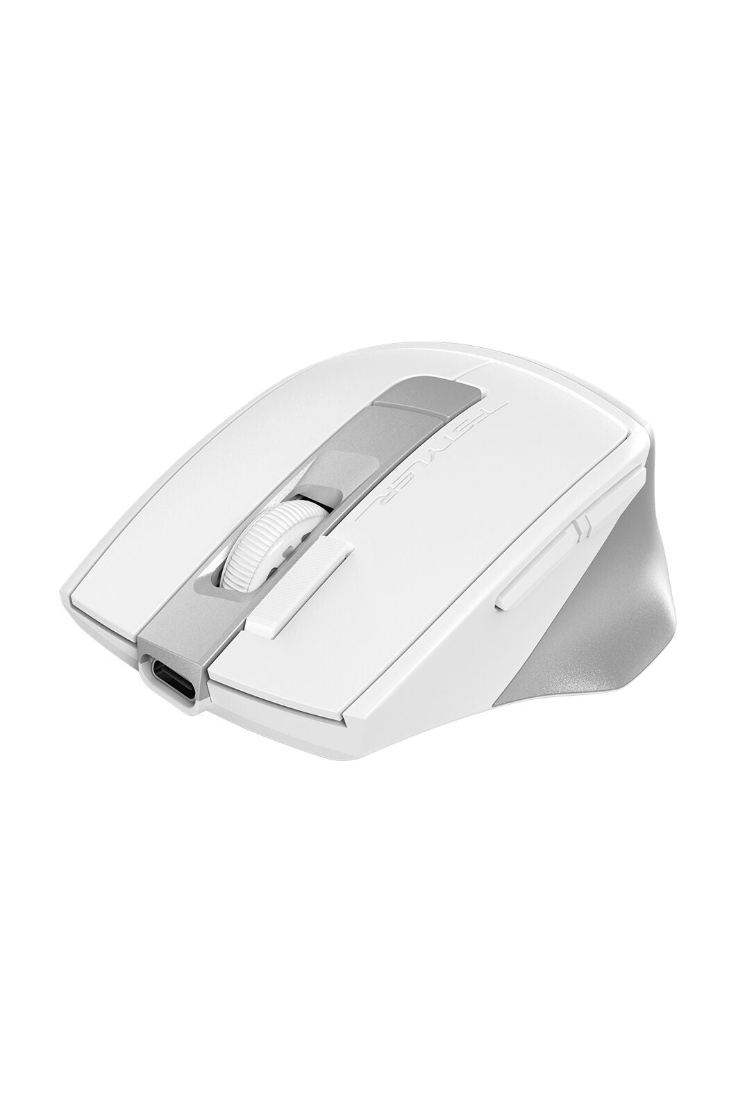 A4Tech - FG45CS Air2 S.Recharge Mouse - silver-white