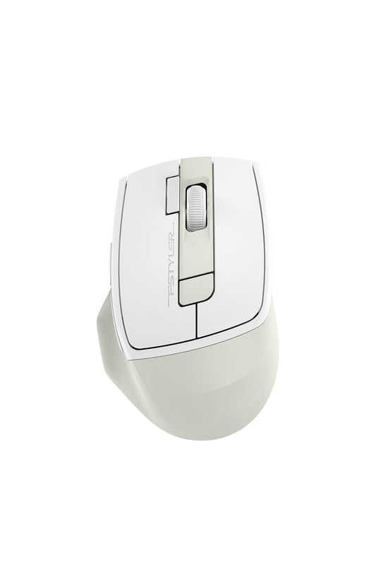 A4Tech - FG45CS Air2 S.Recharge Mouse - cream-beige