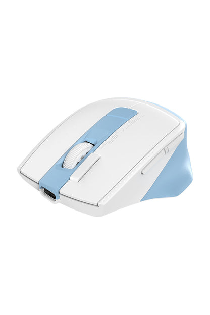A4Tech - FG45CS Air2 S.Recharge Mouse - icy-blue