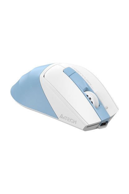A4Tech - FG45CS Air2 S.Recharge Mouse - icy-blue