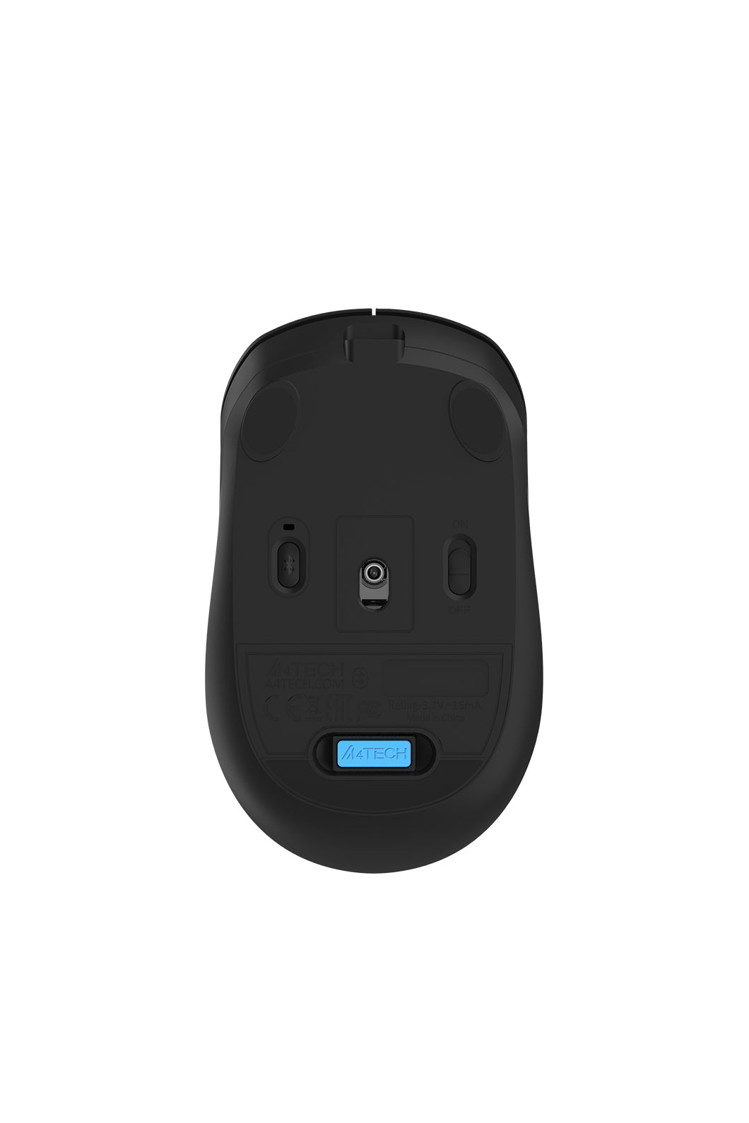 A4Tech - FB10CS Silent Office Mouse - ash-blue