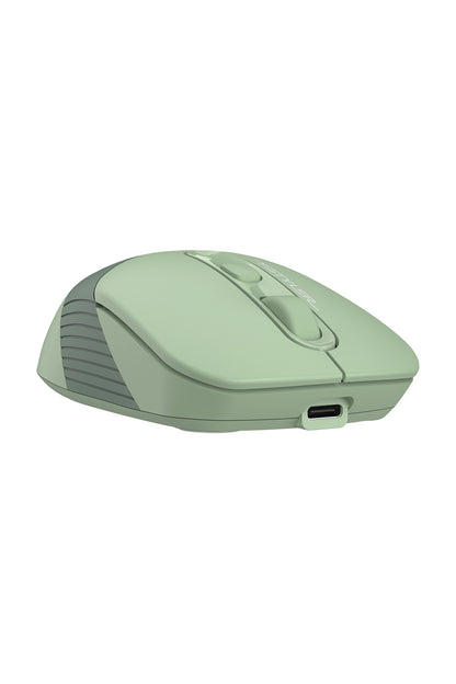 A4Tech - FB10CS Silent Office Mouse - matcha-green