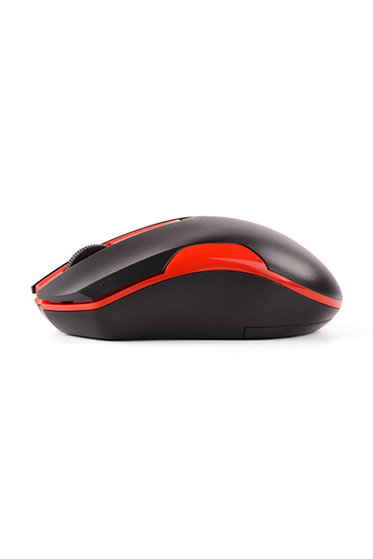 A4Tech - G3-200 Energy Saving Mouse - black-red
