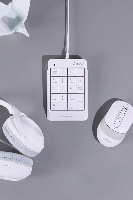 A4Tech - FK13P Wired Numb Pad - white