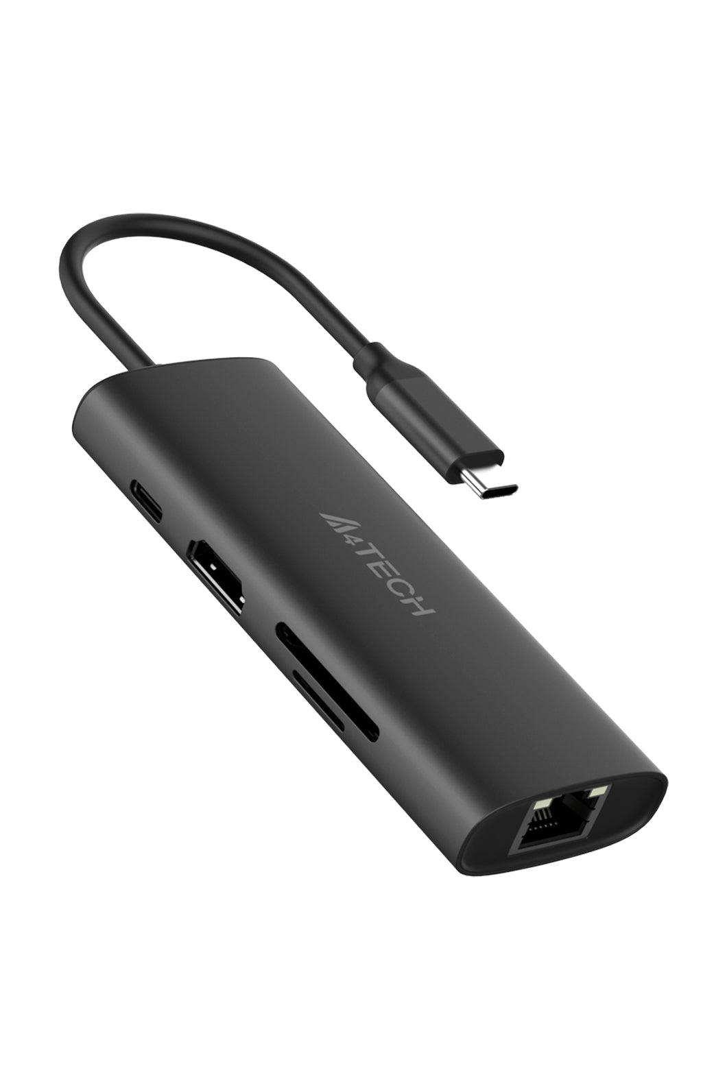 A4Tech - DST-80C 8Port Docking Station - ash-grey