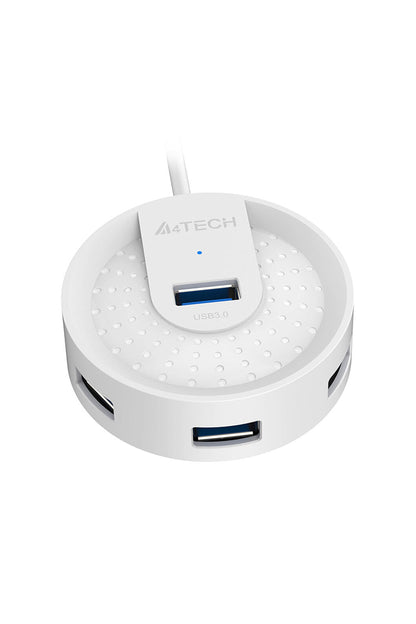 A4Tech - HUB-30 4port USB Hub - white