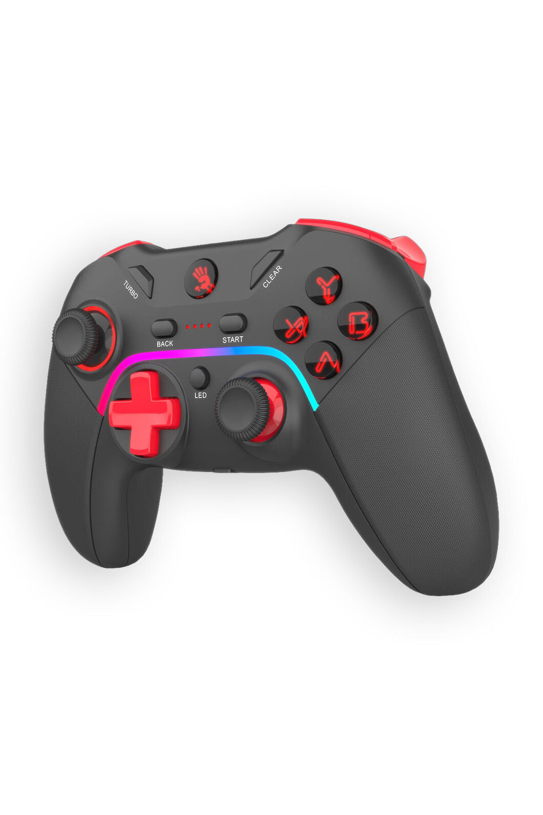 BLOODY - Bloody GPW70 Sports Black Dual Mode Hall Trigger Wireless Gamepad - sports-black