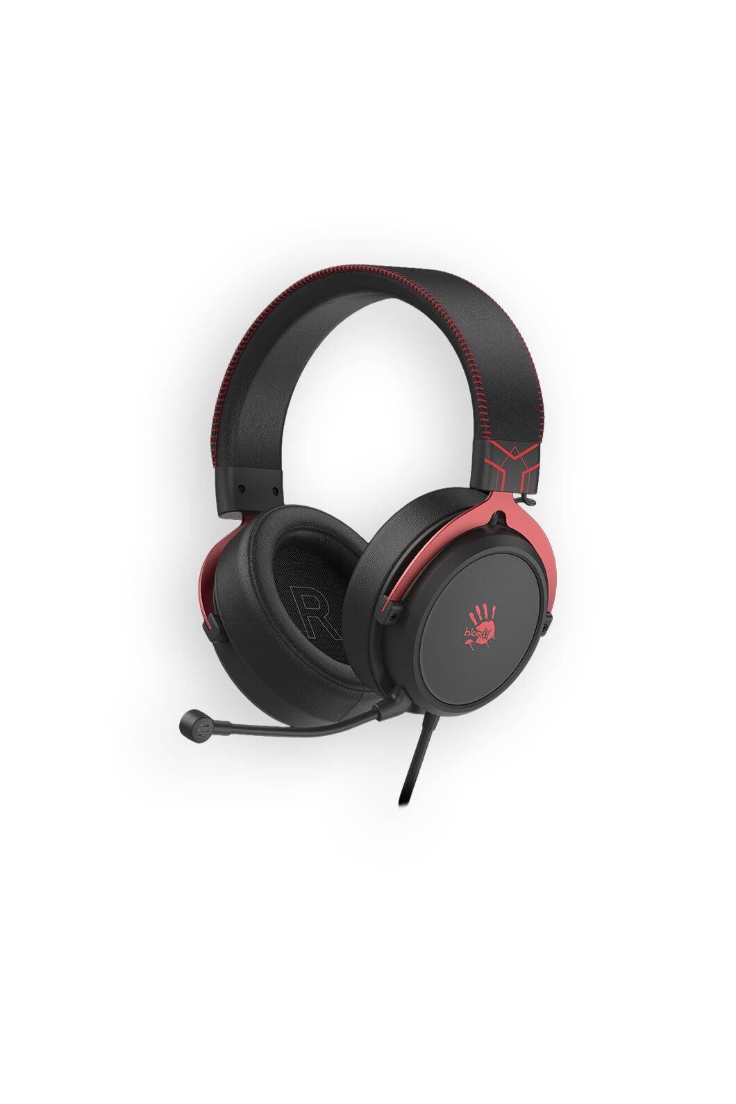 BLOODY - Bloody M590i Sports Red USB Wired 7.1 Surround Gaming Headphone - sports-red