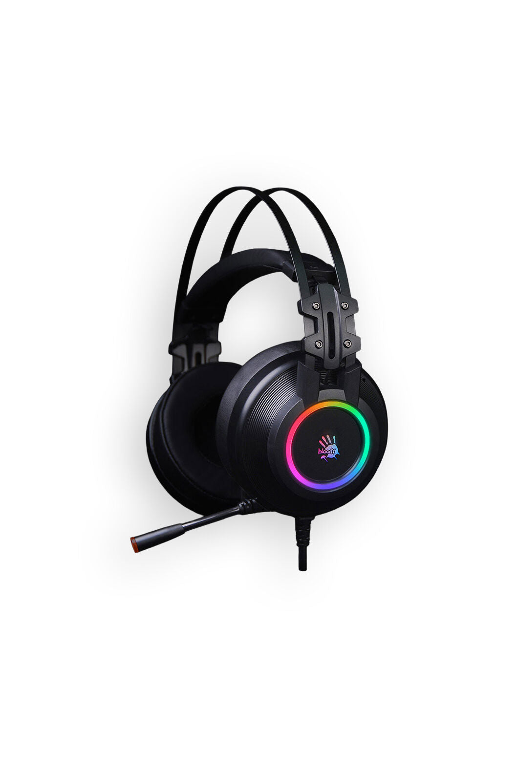 BLOODY - Bloody G528C Black Virtual 7.1 Wired Gaming Headset - black