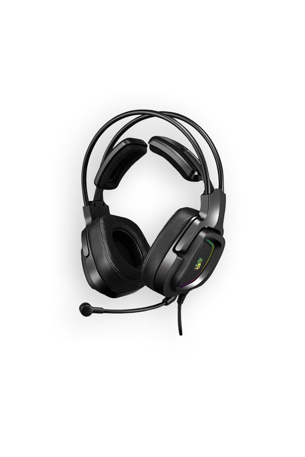 BLOODY - Bloody G575 Black Over-Ear Virtual 7.1 RGB USB Wired Gaming Headset - black