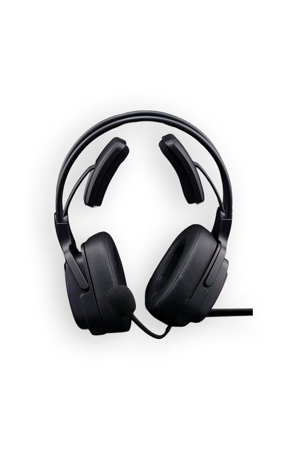 BLOODY - Bloody G575 Black Over-Ear Virtual 7.1 RGB USB Wired Gaming Headset - black