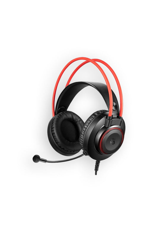 BLOODY - G200S Neon USB Headphone - black-red