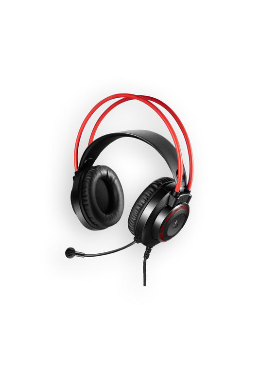 BLOODY - G200S Neon USB Headphone - black-red