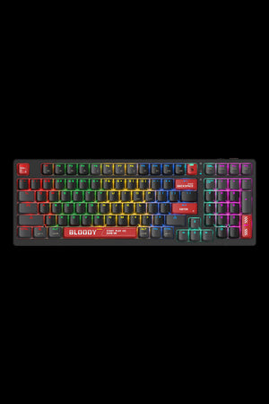 BLOODY - WS98 Dual Core Mechanical Keyboard - bloody-red