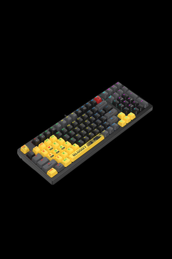 BLOODY - S98 BLMS Mechanical Keyboard 80% - sports-lime