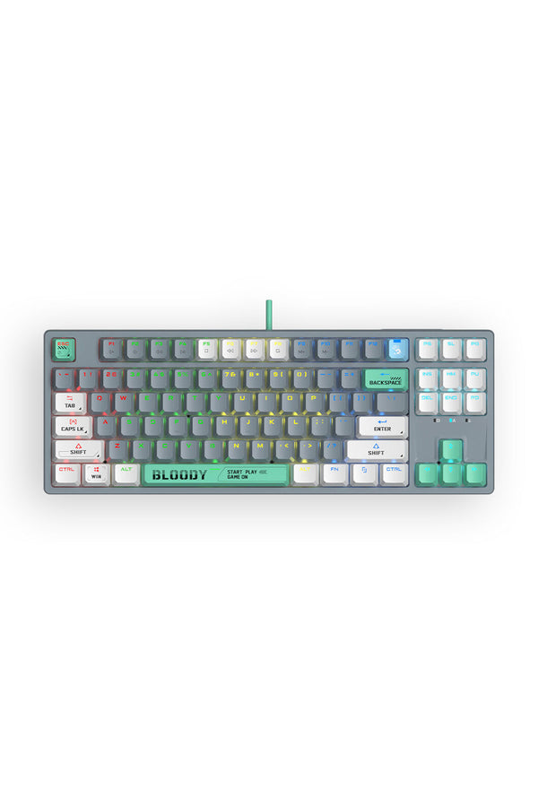 BLOODY - Bloody S87 Energy Ash TKL BLMS Mechanical Keyboard - energy-ash