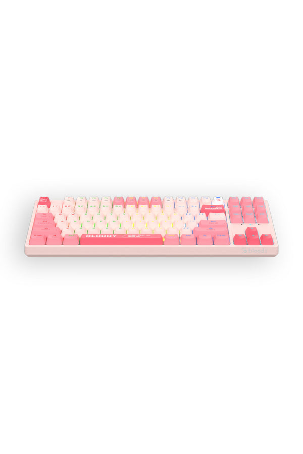 BLOODY - S87 BLMS Mechanical Keyboard 75% - energy-pink