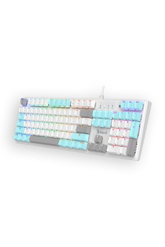 BLOODY - S520N BLMS Red Mechanical Keyboard - icy-white