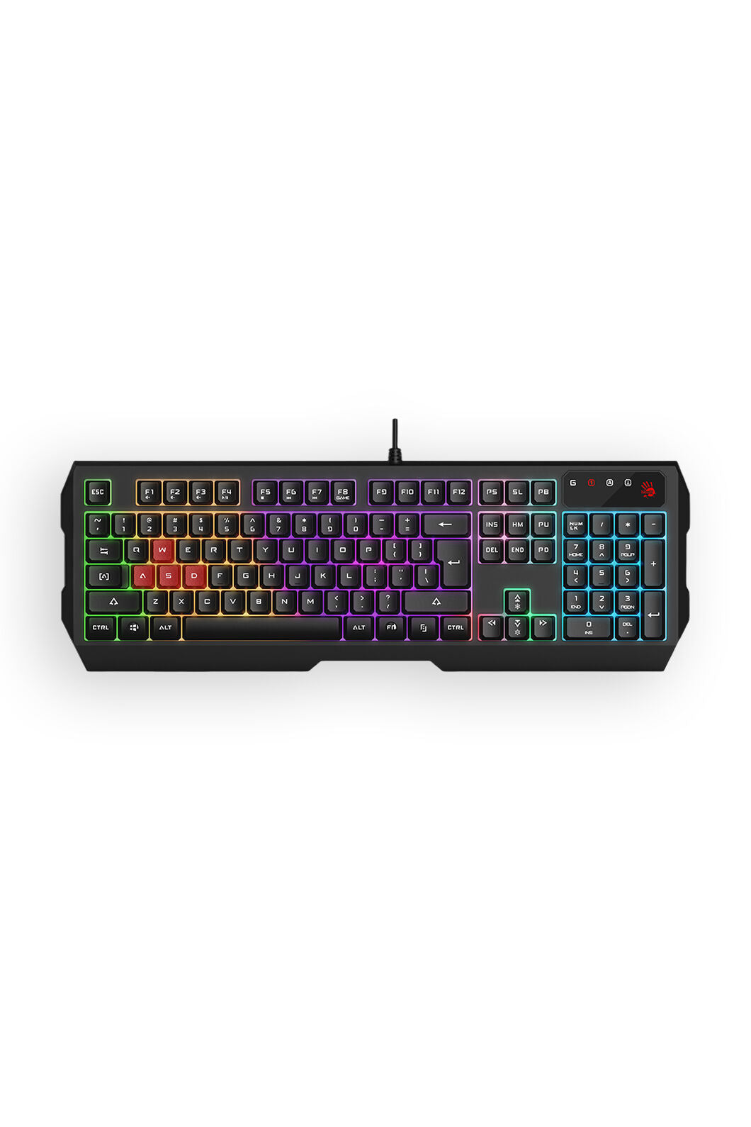 BLOODY - B315N Neon Illuminated KB - black