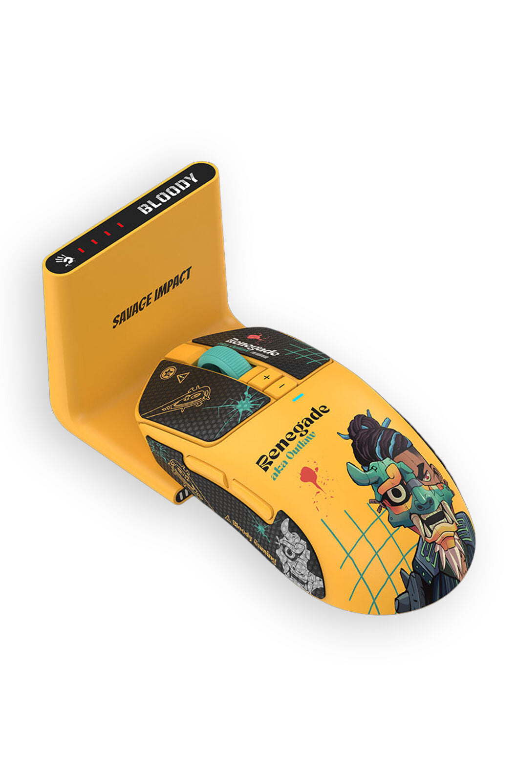 BLOODY - R72 Ultra Duo WaveLink W-Mouse - renegade