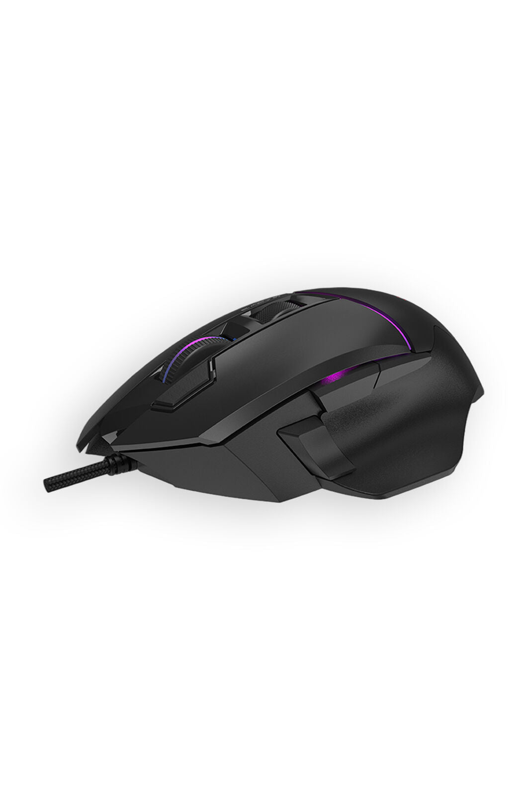 BLOODY - Bloody W95 Ultra Ex-Fire Black Full Size Extra Fire Button 5-Zone RGB Gaming Mouse - black