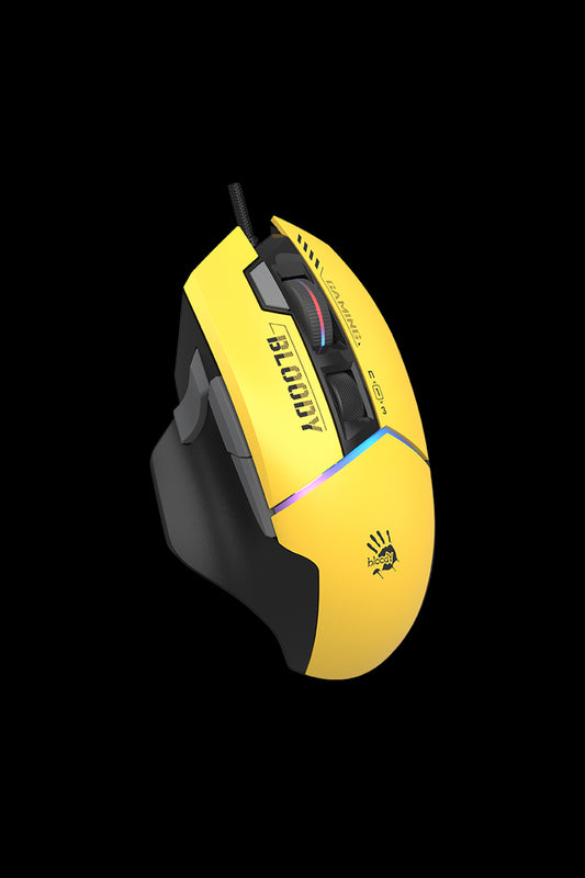 BLOODY - W95 Ultra Ex-Fire 5-Zone Mouse - sports-lime