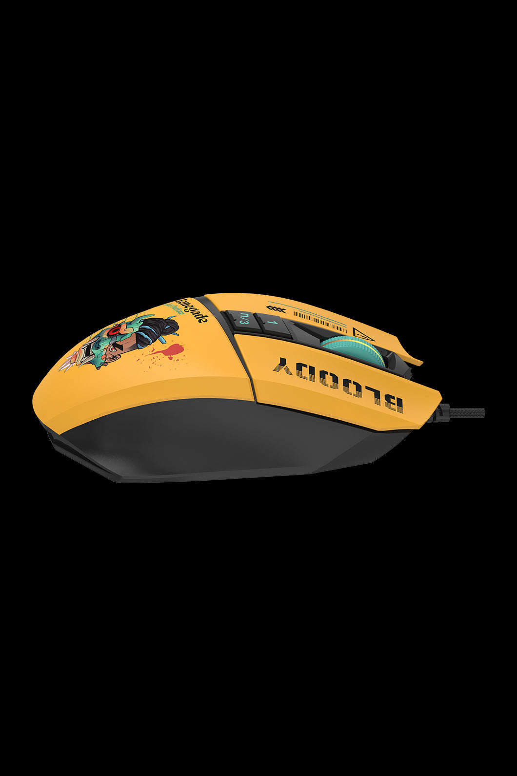 BLOODY - W63 Max RGB Gaming Mouse - renegade