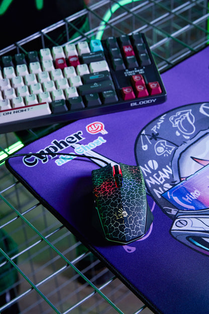 BLOODY - L65 Max-AC Lightweight 12K-CPI Mouse - honeycomb