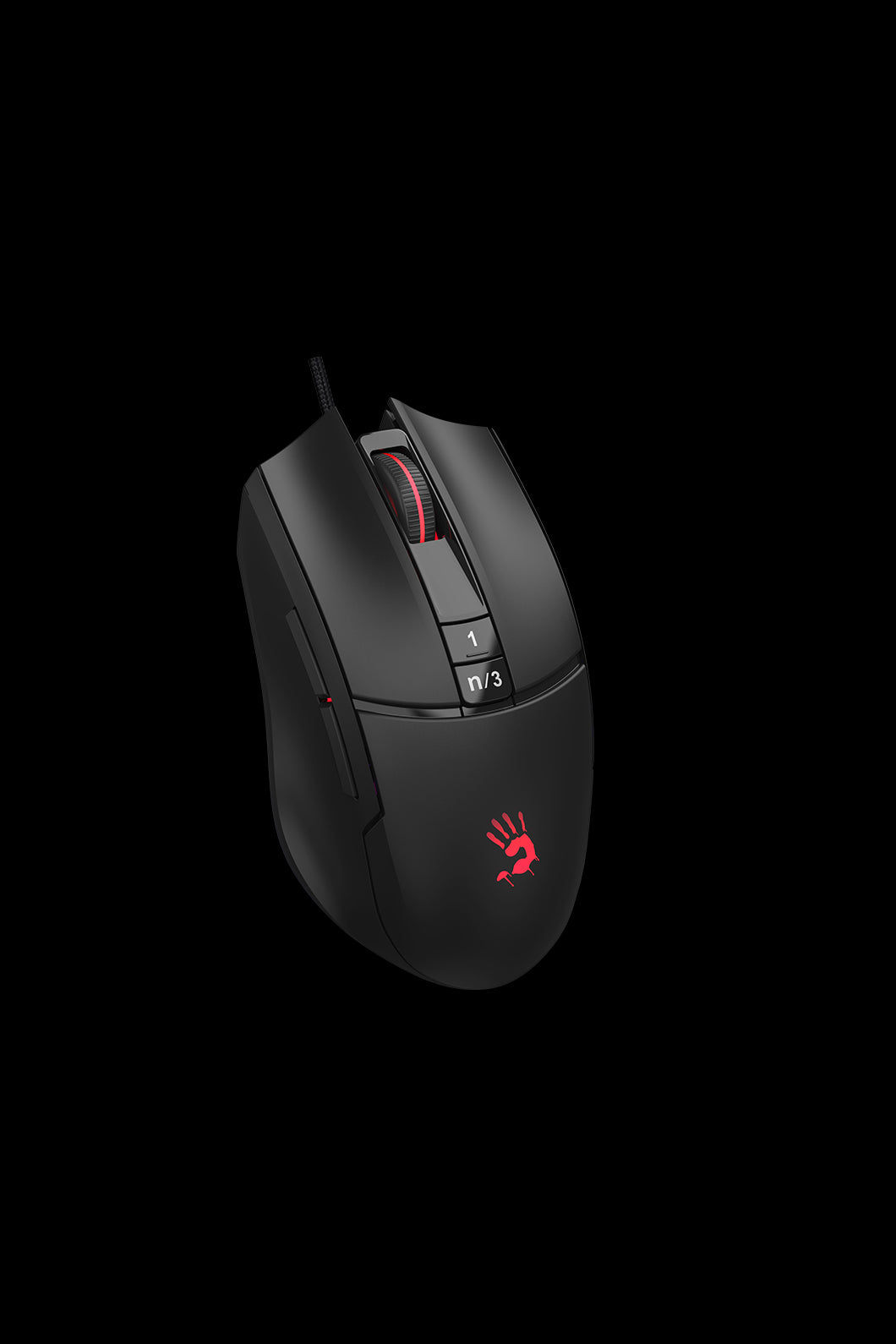 BLOODY - L65 Max-AC Lightweight 12K-CPI Mouse - stone-black