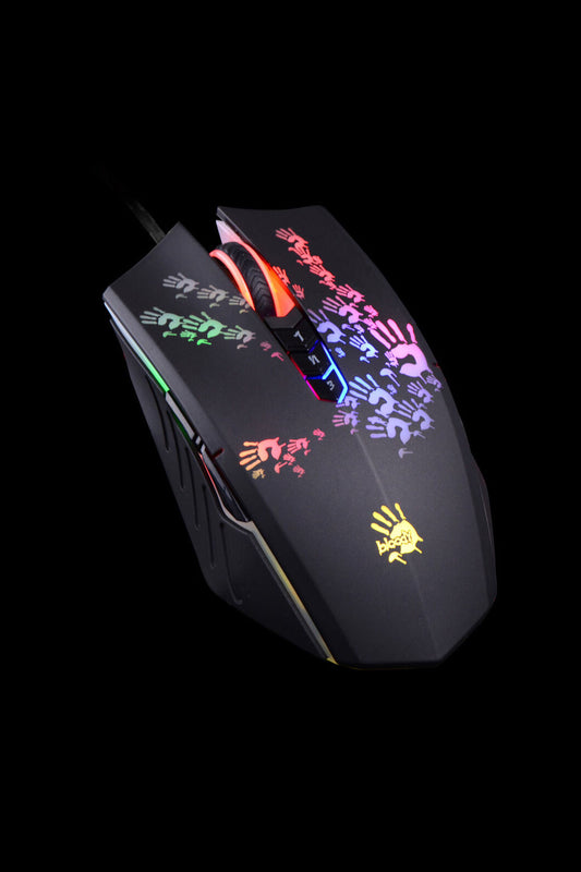 BLOODY - A60 LS Act Wired 6200 CPI Mouse - black