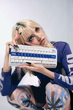 MORK BLADE - MK60W-WHITE JADE POM KB - white