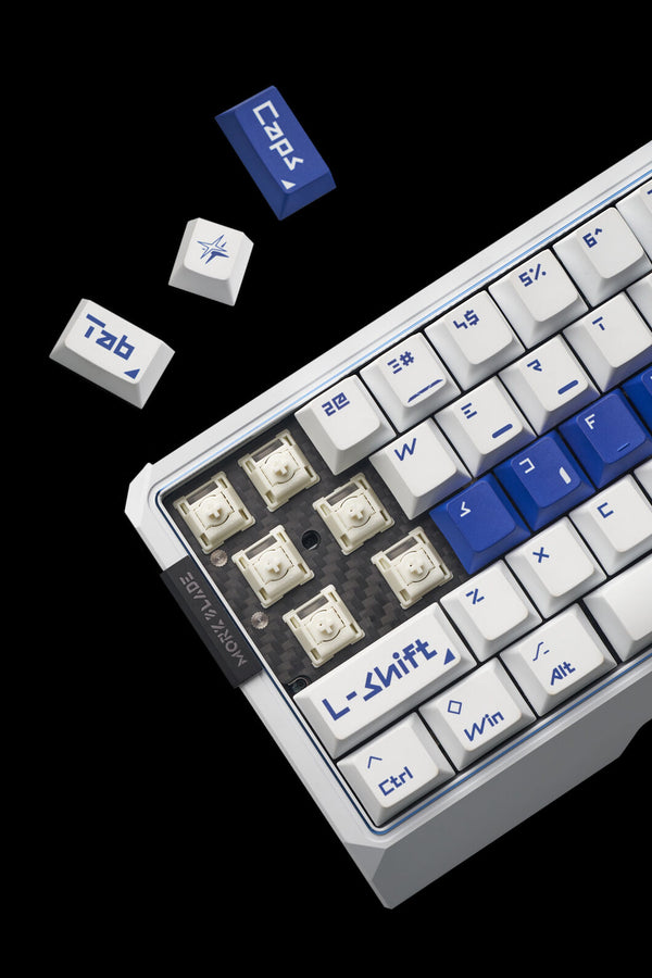 MORK BLADE - MK60W-WHITE JADE POM KB - white