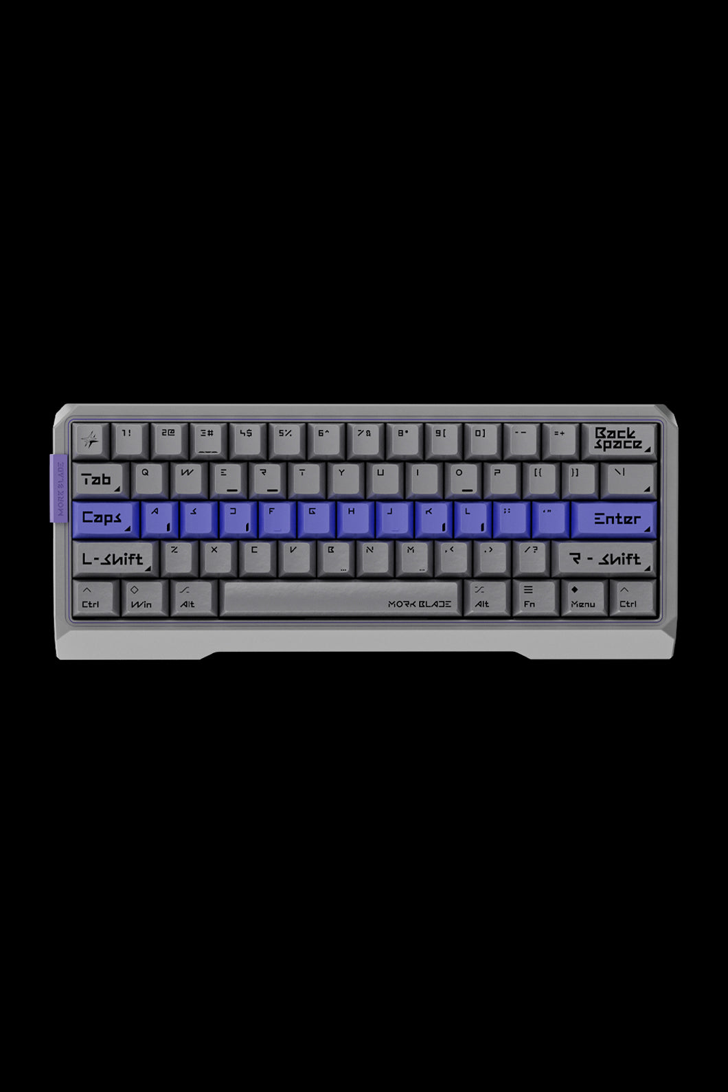 MORK BLADE - MK60S-Silver Jade POM KB - silver
