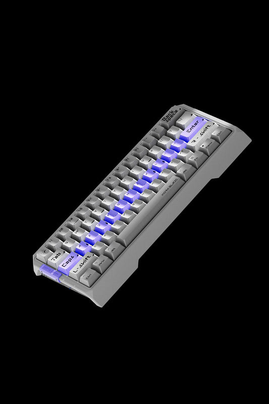 MORK BLADE - MK60S-Silver Jade POM KB - silver