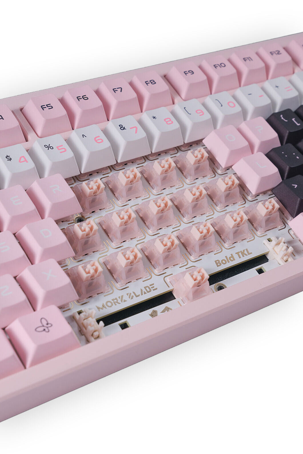 MORKBLADE Bold TKL HE Pink Butterfly Limited Edition Hall Effect