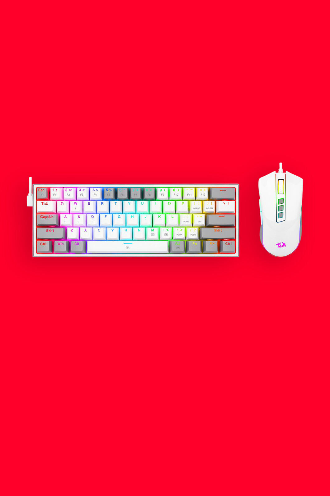 REDRAGON - S131 Dymanic Duo Combo - white