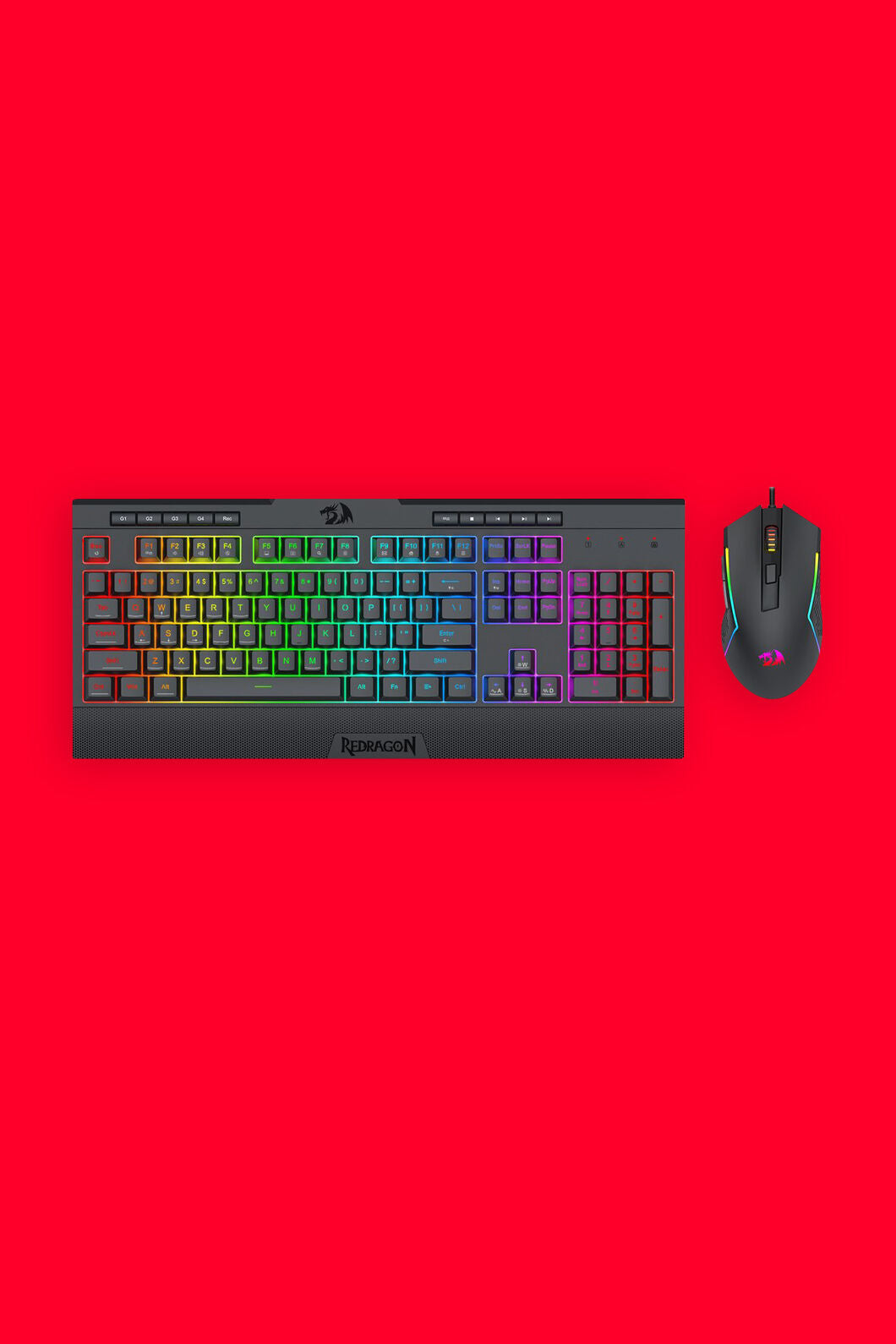REDRAGON - S151 Essential Gaming Combo - black