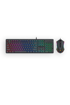 REDRAGON - S107-RGB-BA Membrane KB Combo - black