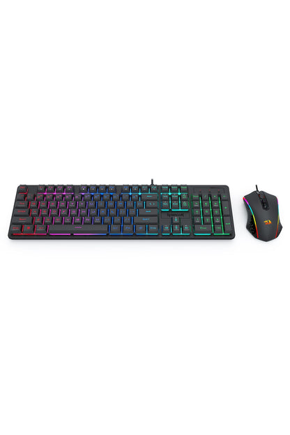 REDRAGON - S107-RGB-BA Membrane KB Combo - black