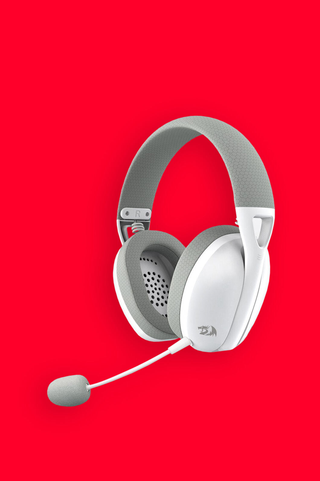 REDRAGON - H848GW Ire Lightweight Headset - white
