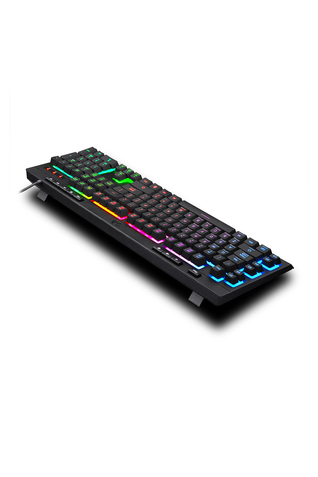 REDRAGON - K512RGB Shiva Wired 108 Key Keyboard - black