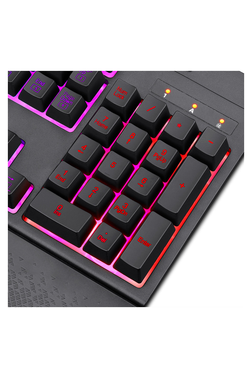 REDRAGON - K512RGB Shiva Wired 108 Key Keyboard - black