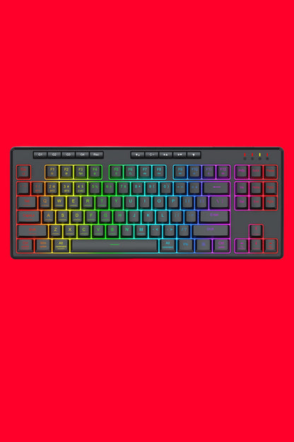 REDRAGON - K516RGB-PRO Shiva 87Key KB - black