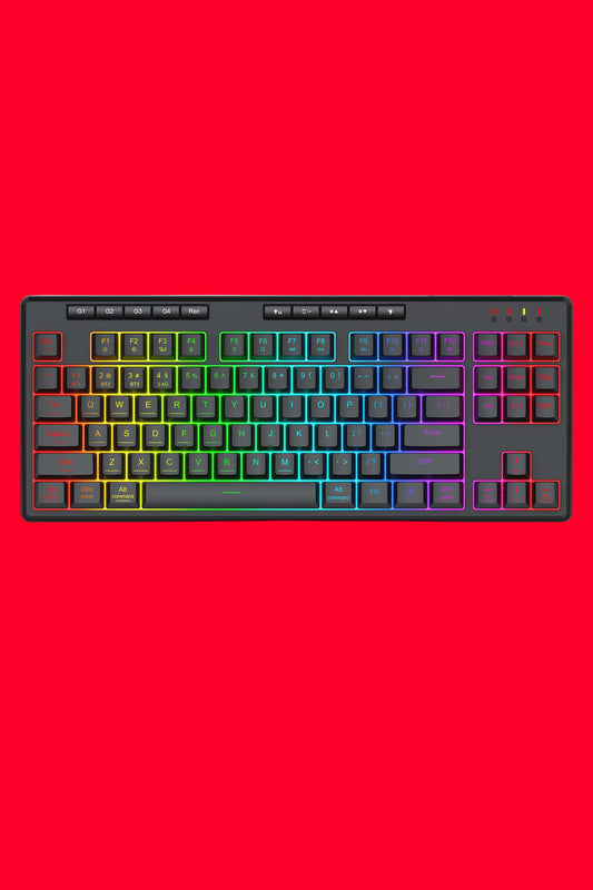 REDRAGON - K516RGB-PRO Shiva 87Key KB - black