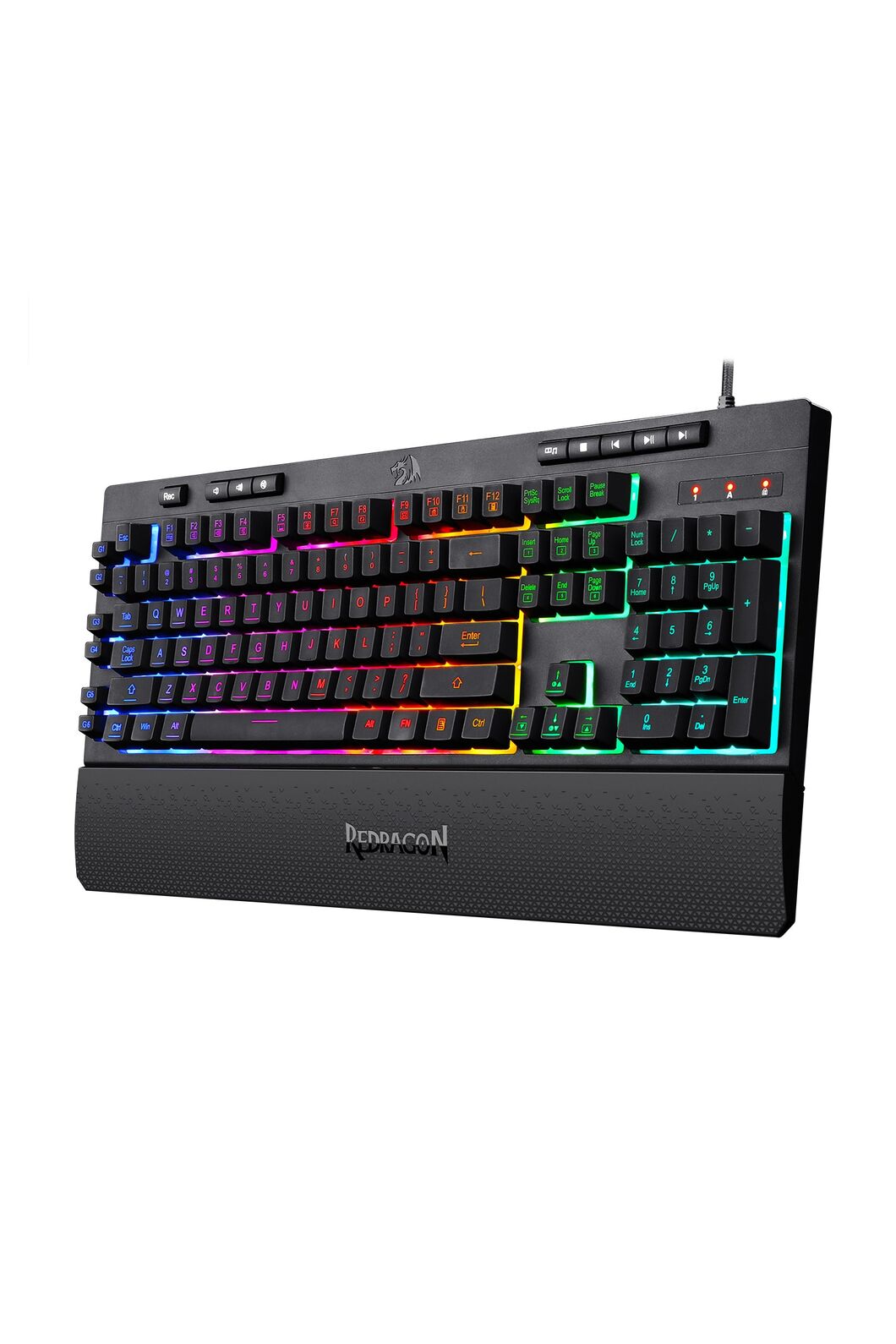 REDRAGON - K521-RGB Netherbane 104Key KB - black