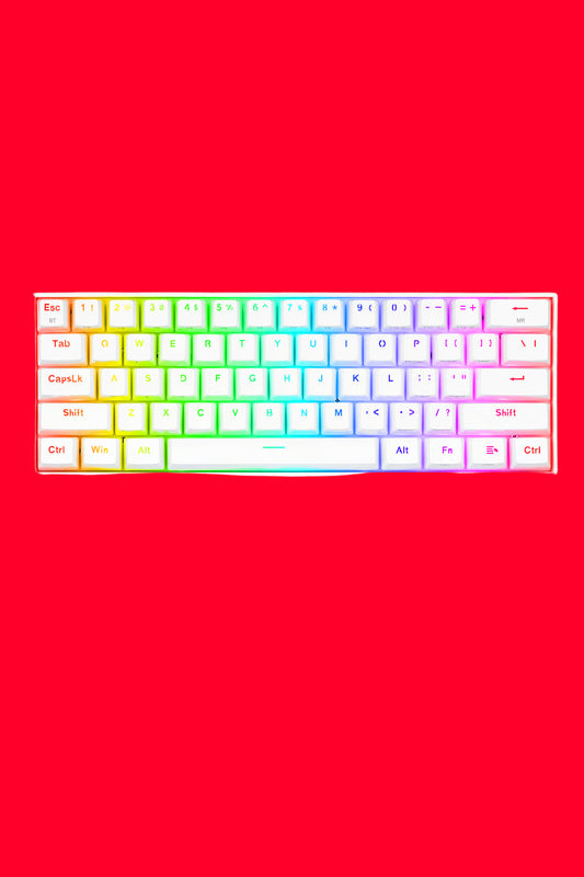 REDRAGON - K530WRGB-PRO Draconic Elite KB - white