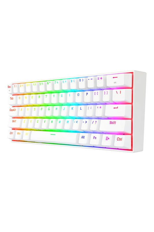 REDRAGON - K530WRGB-PRO Draconic Elite KB - white