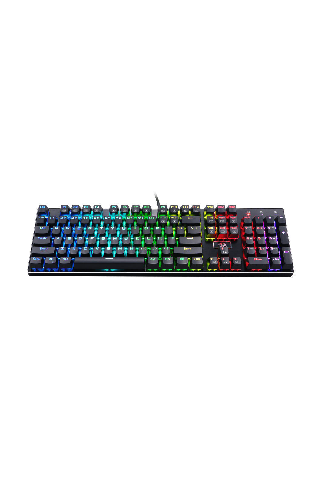 REDRAGON - K556RGB Devarajas Metal KB - black